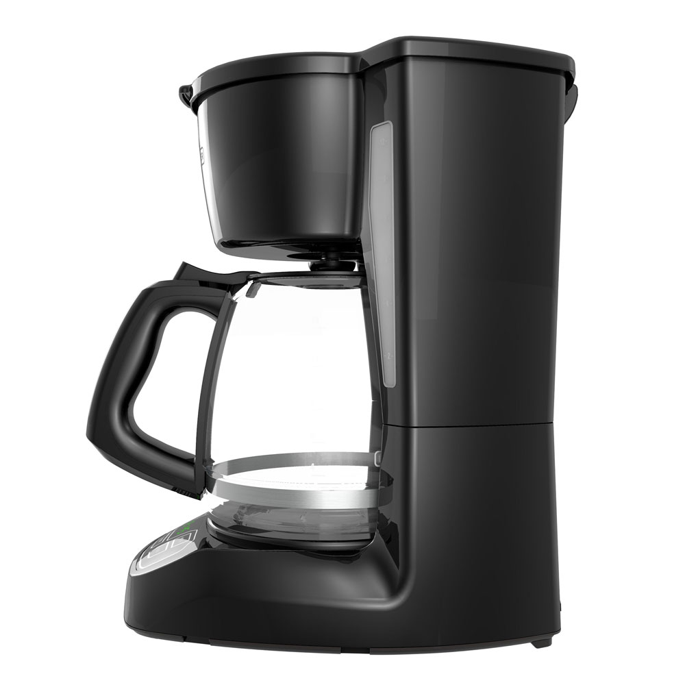 12 Cup Programmable Coffeemaker Black